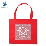 TÚI QUÀ TẶNG TẾT VẢI KHÔNG DỆT MÀU TRẮNG IN LOGO THEO YÊU CẦU